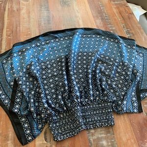 Over the shoulders top